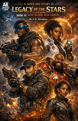 A Nova Sol Story - Legacy of the Stars Book III New Blood Old Ghost