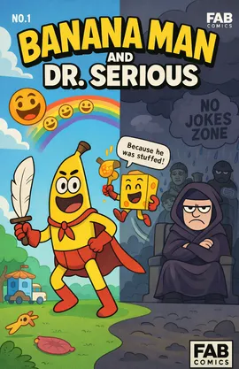 Banana Man and Dr. Serious