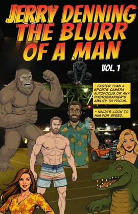 Jerry Denning The Blurr of a man