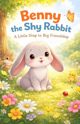 Benny the Shy Rabbit: A Little Step to Big Friendship