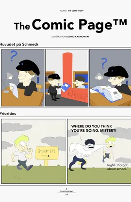 The Comic Page / Schmeckversum