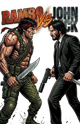 Rambo vs John Wick