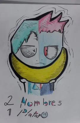 2 Hombres y 1 platano