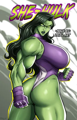 SHE-HULK Fan manga One-Shot.
