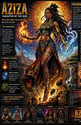 AZIZA "Daughter of the sun"