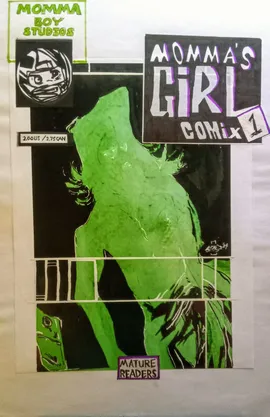Cover image for Momma's Girl Comix