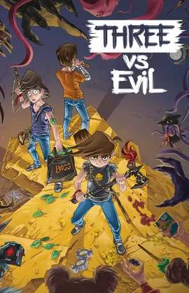 Three vs Evil: Webcomic version
