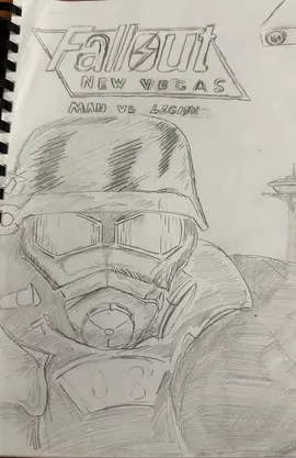 Fallout:new vegas - Man vs Legion