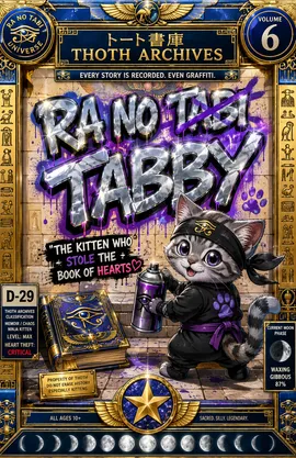 RA NO TABBY | ラーのTABBY: THE KITTEN WHO STOLE THE BOOK OF HEARTS | 心の書を盗んだ子猫