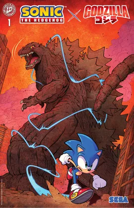Sonic the Hedgehog x Godzilla
