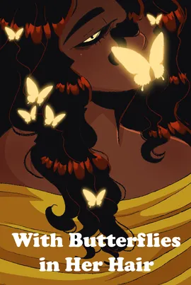 With Butterflies in Her Hair