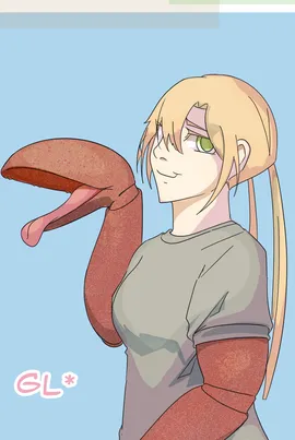 A Girl With Lobster Arms