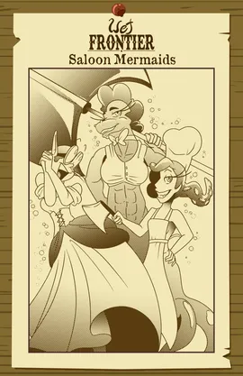 Saloon Mermaids Retro