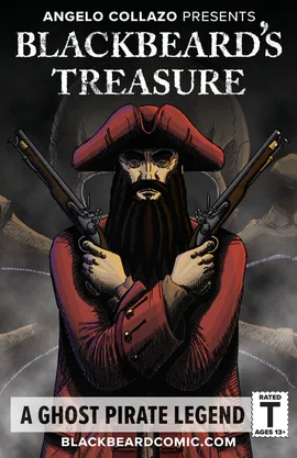 Blackbeard's Treasure: A Ghost Pirate Legend [One-Shot] [Black & White]