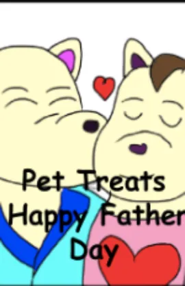 Pet Treats in Happy Father's Day