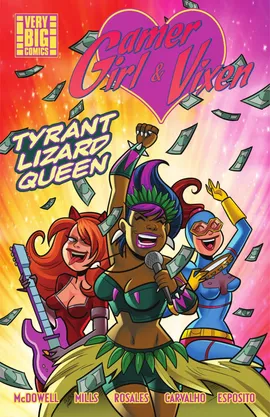 Gamer Girl & Vixen: Tyrant Lizard Queen