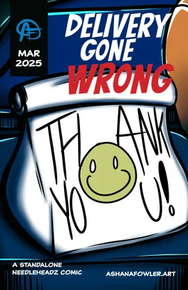 NeedleHeadz: Delivery Gone Wrong -- A standalone short comic