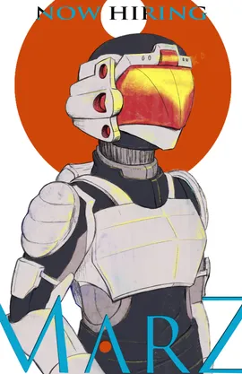 Blue Collar on a Red Planet