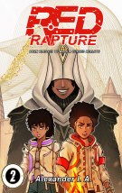 Red Rapture: Born Blessed To Walk A Cursed Reality!: Red Rapture – Issue #2 | Shonen Fantasy Manga Comic Book