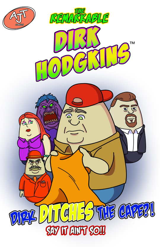 Cover for The Remarkable Dirk Hodgkins Issue #3