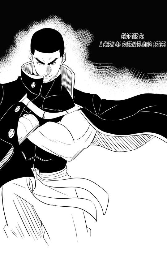 Cover for Chapter 5: a show of overwhelming force