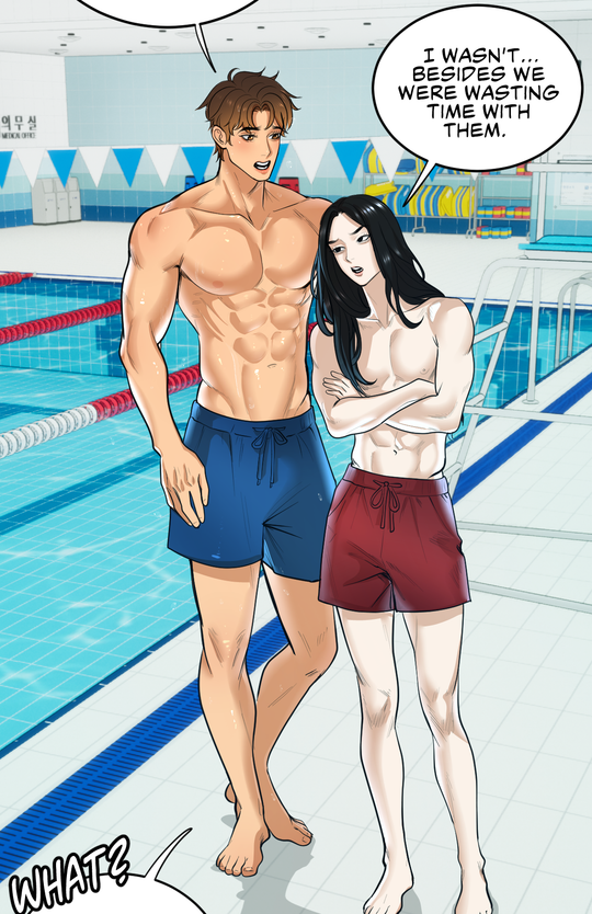 Cover for The swimming club 🏊🏻‍♂️ 💕 