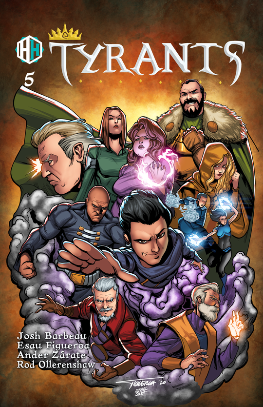 Cover for Tyrants #5: Scar the Armada