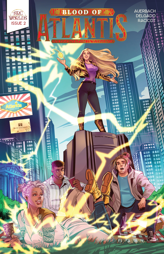 Cover for Blood of Atlantis #2
