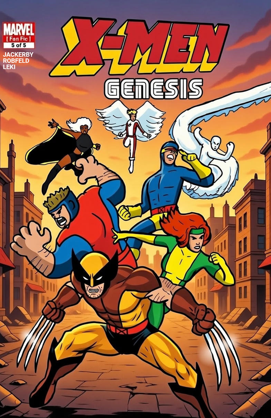 Cover for X-Men: Genesis #5 (5 of 5)