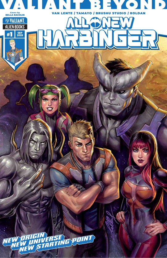 Cover for Valiant Beyond: All-New Harbinger #1
