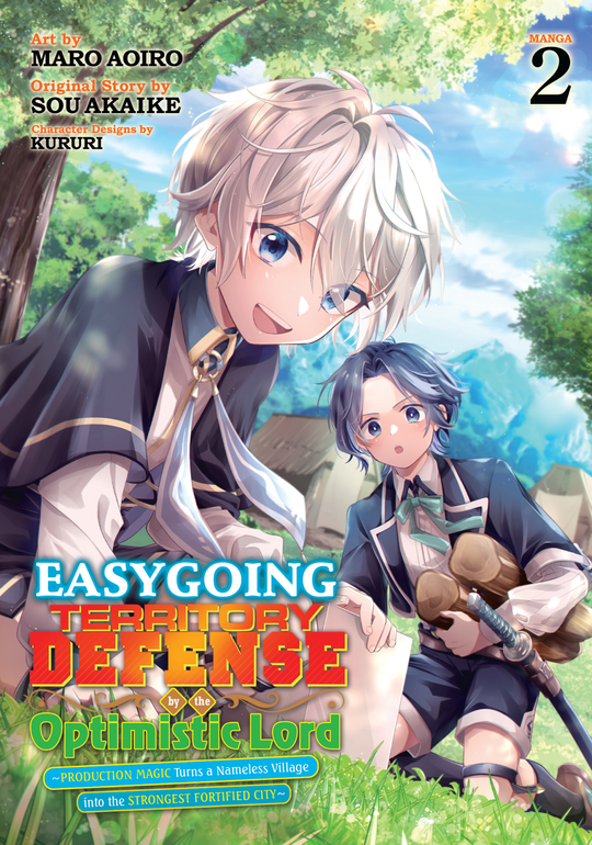 Cover for Easygoing Territory Defense by the Optimistic Lord: Production Magic Turns a Nameless Village into the Strongest Fortified City (Manga) Vol. 2