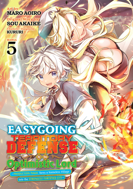 Cover for Easygoing Territory Defense by the Optimistic Lord: Production Magic Turns a Nameless Village into the Strongest Fortified City (Manga) Vol. 5