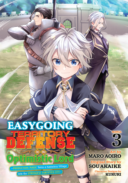 Cover for Easygoing Territory Defense by the Optimistic Lord: Production Magic Turns a Nameless Village into the Strongest Fortified City (Manga) Vol. 3