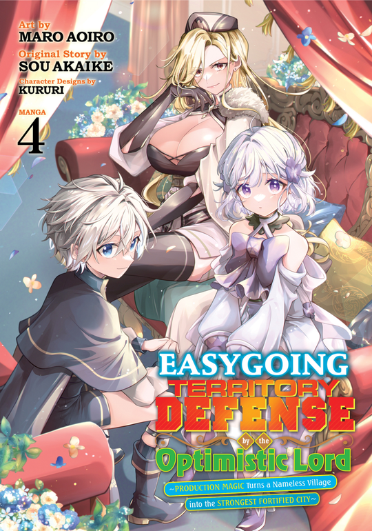 Cover for Easygoing Territory Defense by the Optimistic Lord: Production Magic Turns a Nameless Village into the Strongest Fortified City (Manga) Vol. 4