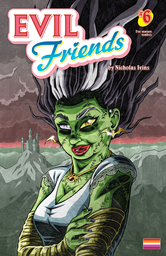 Cover for Evil Friends #6