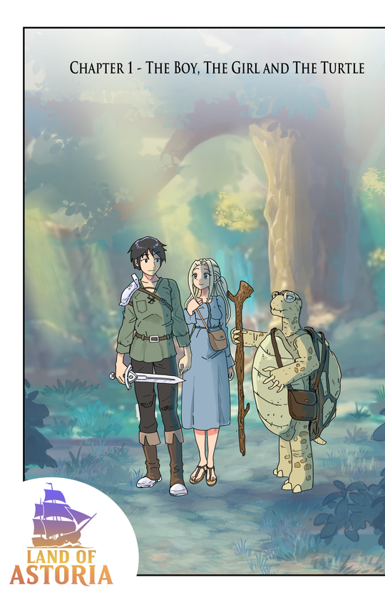 Cover for Chapter 1: The Boy, The Girl and The Turtle