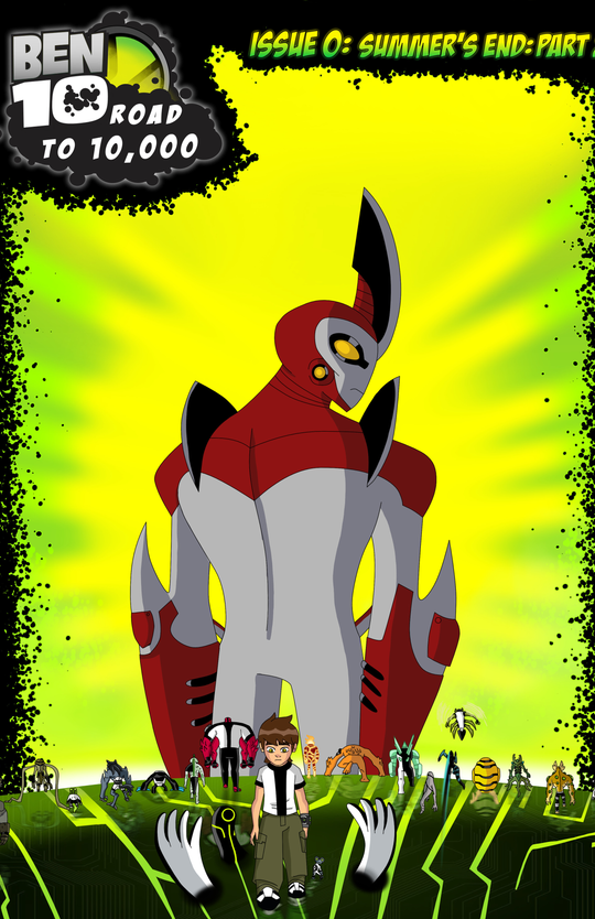 Cover for Ben 10: Road to 10,000 - Issue 0: Summer's End (Part 2)