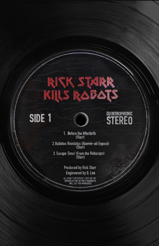 Cover for Rick Starr Kills Robots!  Disc 1