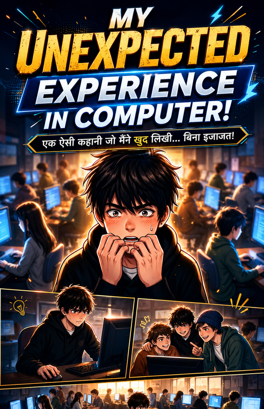 Cover for My unexpected experience in computer class  ( Chapter :- 1 ) 