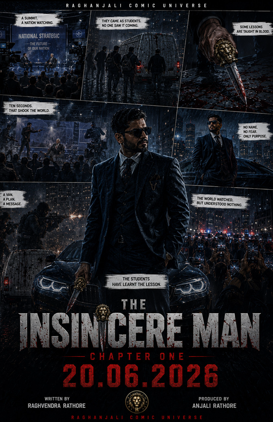 Cover for The Insincere man 