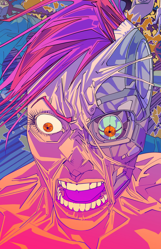 Cover for NYMPHOBOTS - SEXY, SCI-FI, ACTION #12 FREE COMIC