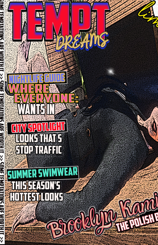 Cover for TEMPT MAGAZINE ( ISSUE #2 )