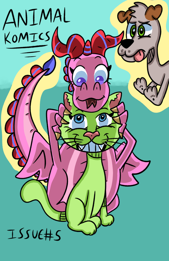 Cover for Dragon needs sugar