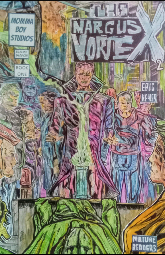 Cover for The Margus Vortex: Book one - issue 2