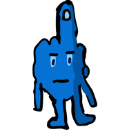 BlueMiddleFingerGuy